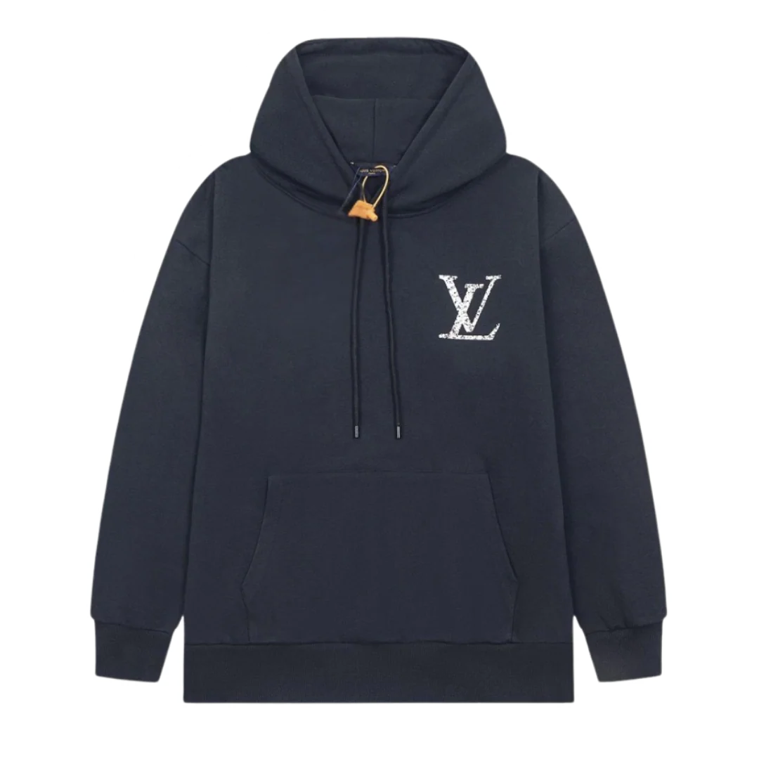 Louis Vuitton Hoodie Navy Blue