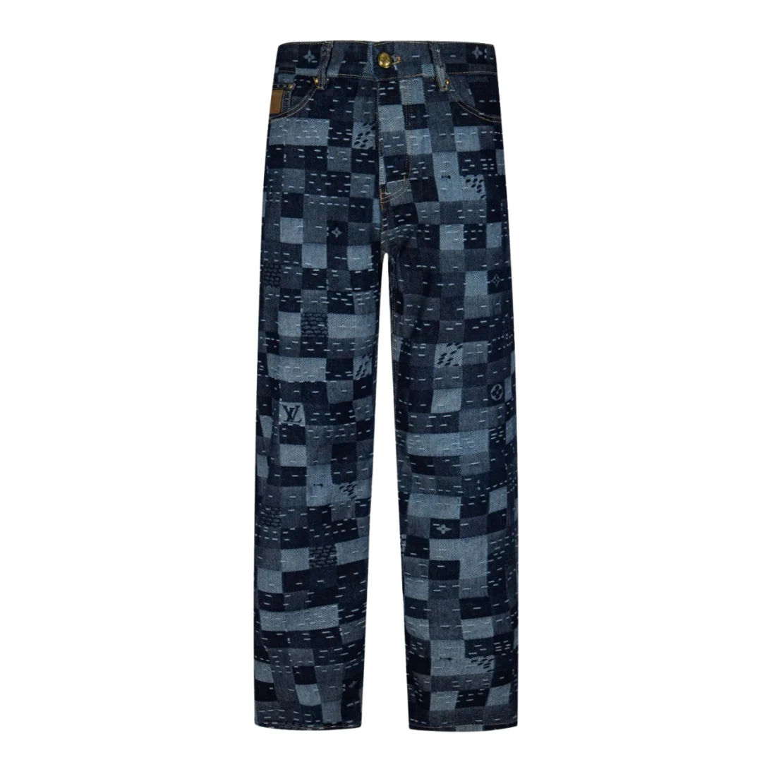 Louis Vuitton Jeans Blue & Grey