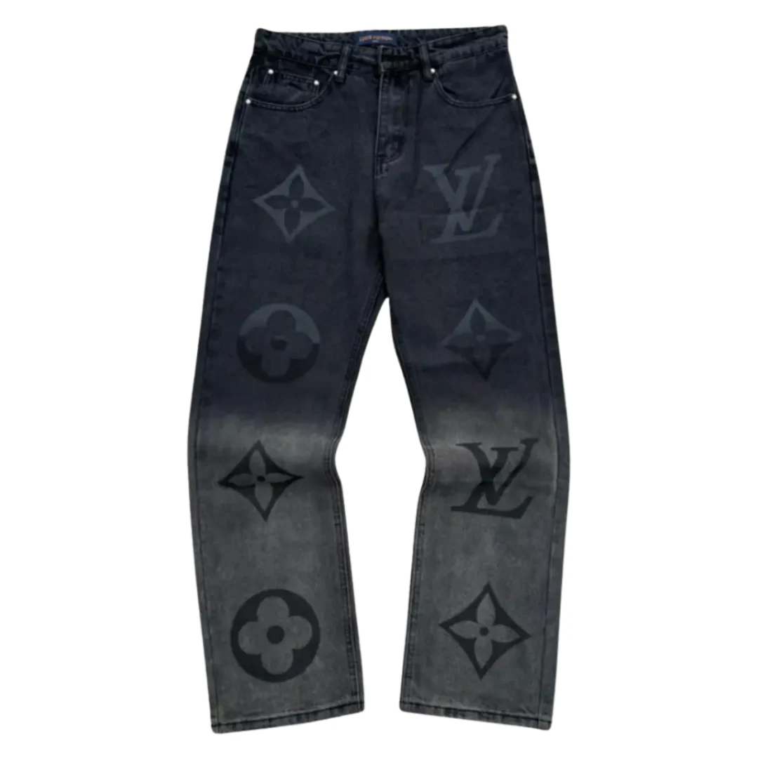 Louis Vuitton Jeans Washed Black