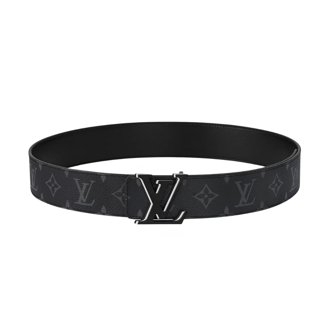 Louis Vuitton Leather Belt Black