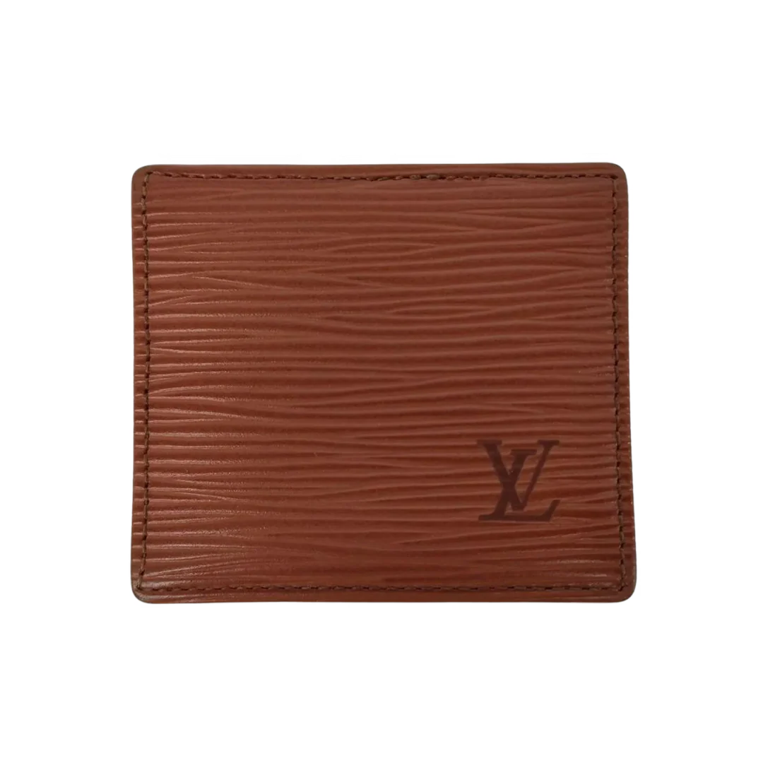 Louis Vuitton Leather Wallet Brown