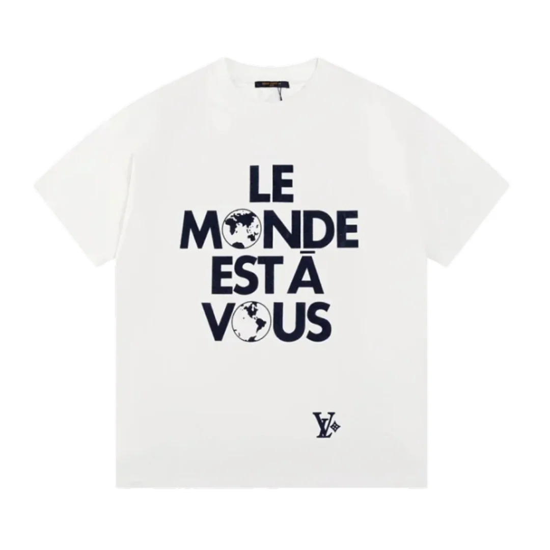 Louis Vuitton Les Mondes Est A Vous T-Shirt White