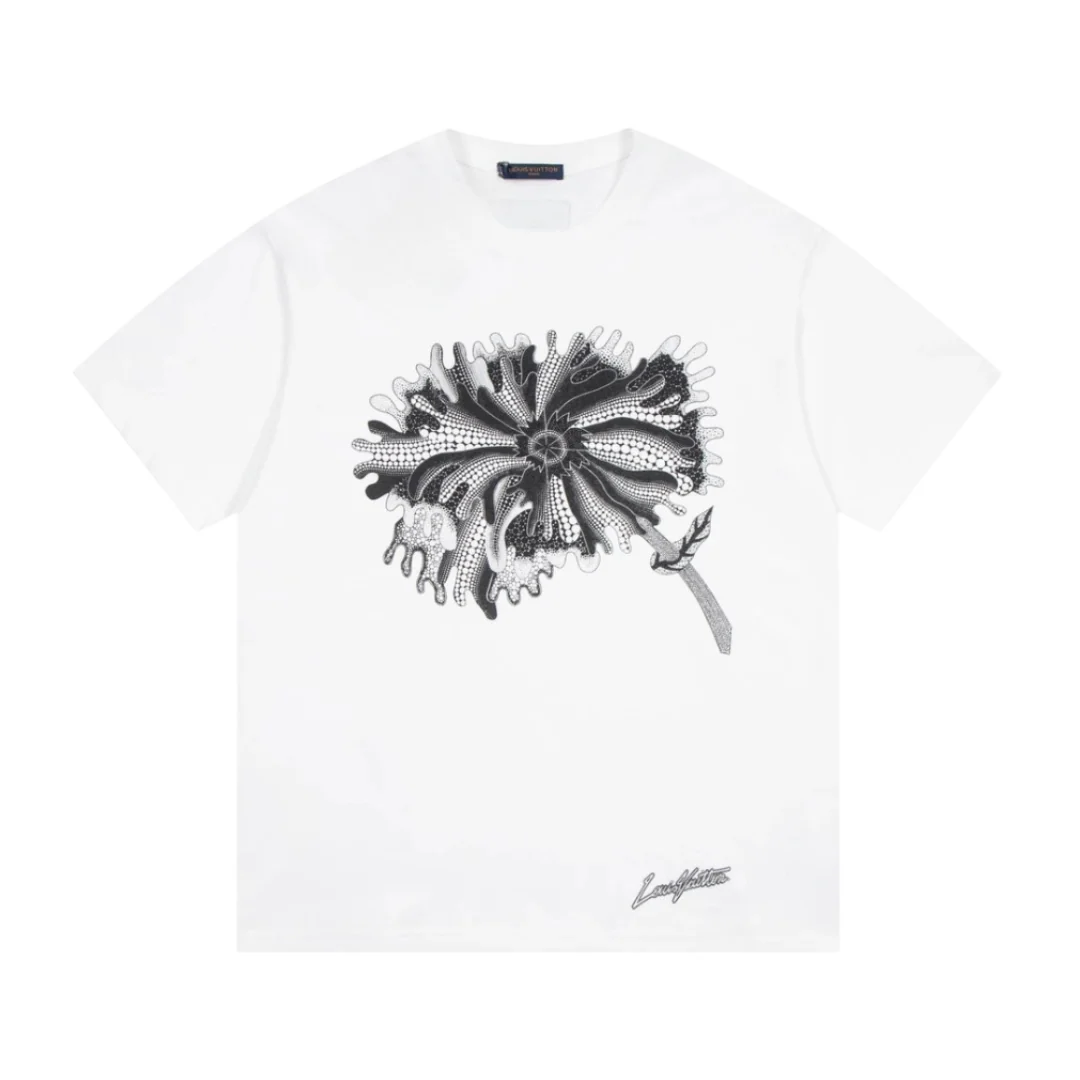 Louis Vuitton (LV) Flower T-Shirt White