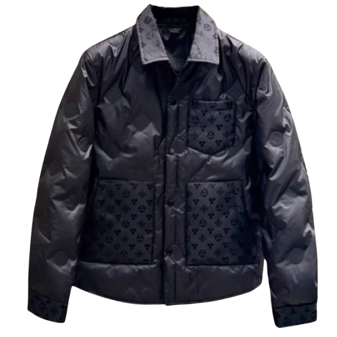 Louis Vuitton Monogramm Down Parka Blakc