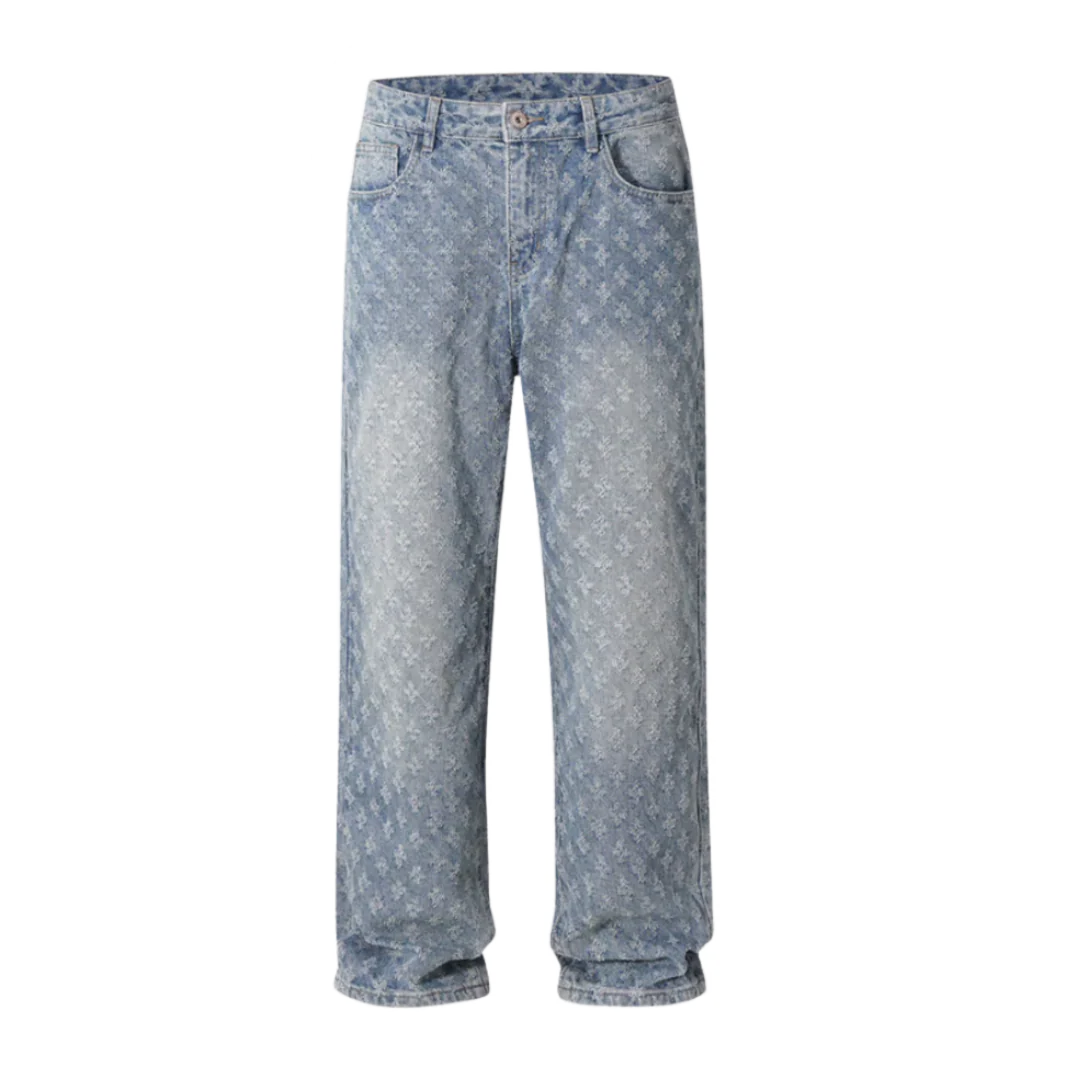 Louis Vuitton Monogramm Jeans Blue