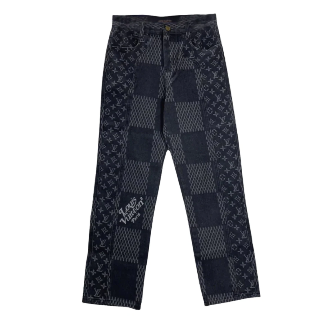 Louis Vuitton Monogramm Jeans Grey