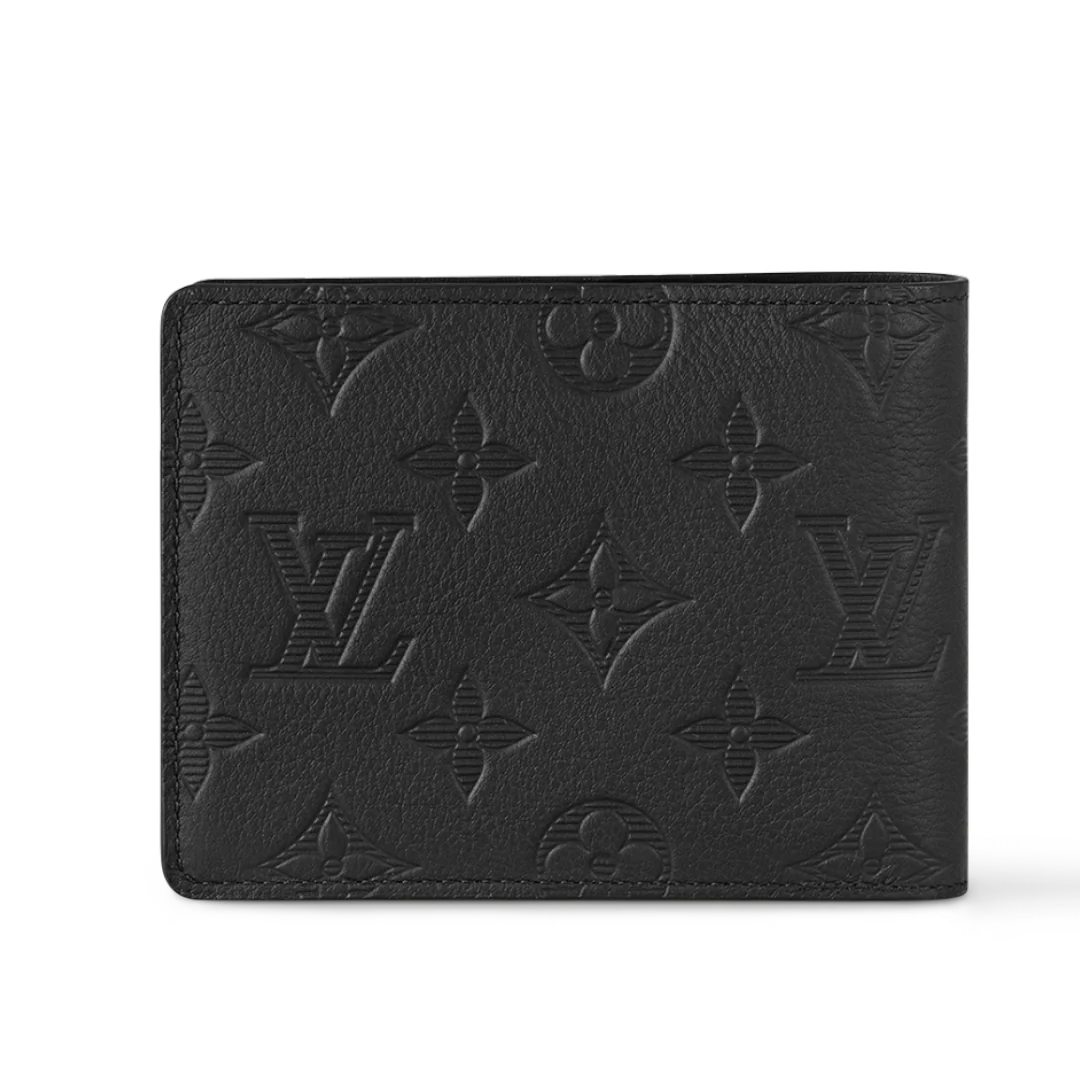 Louis Vuitton Monogramm Wallet Leather Black