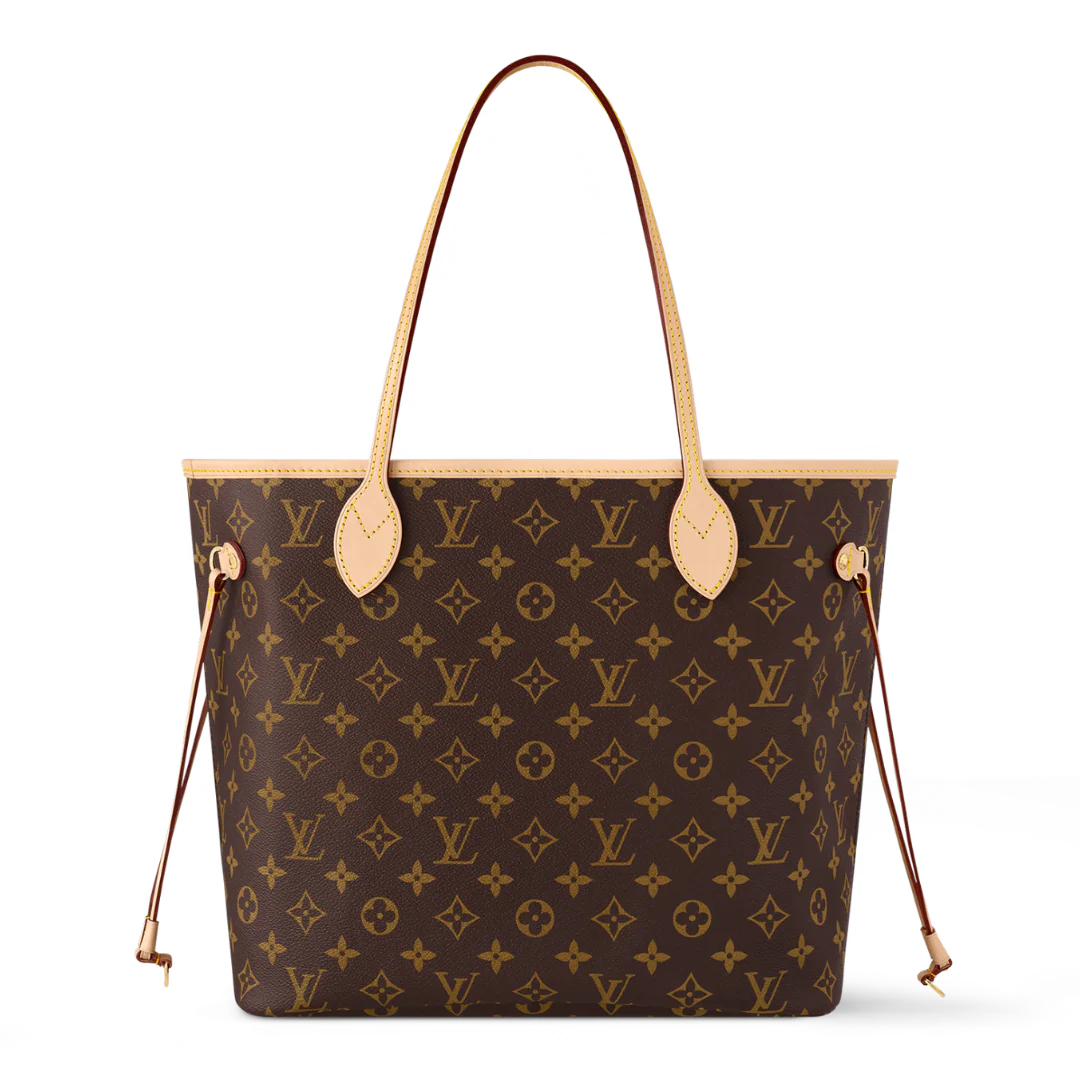 Louis Vuitton Neverfull MM Bag Brown