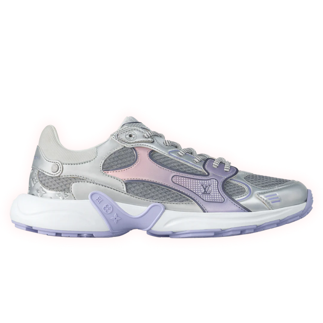 Louis Vuitton Olympia Sneaker Silver & Magenta