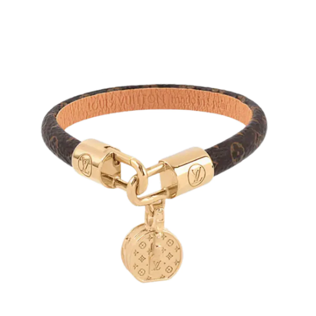 Louis Vuitton Pulsera Con Charm Lv Tribute