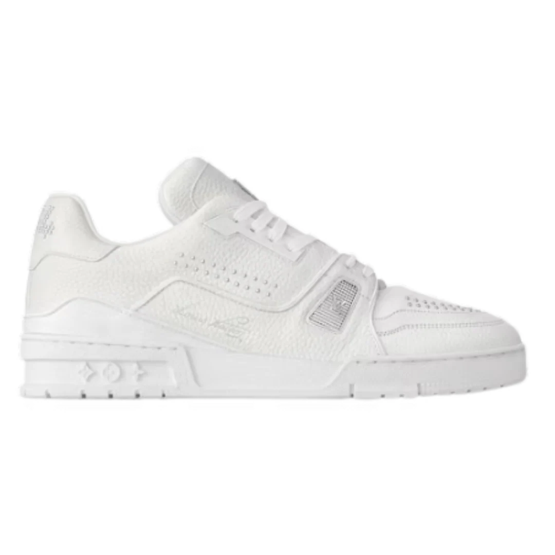 Louis Vuitton Signed LV Trainer White
