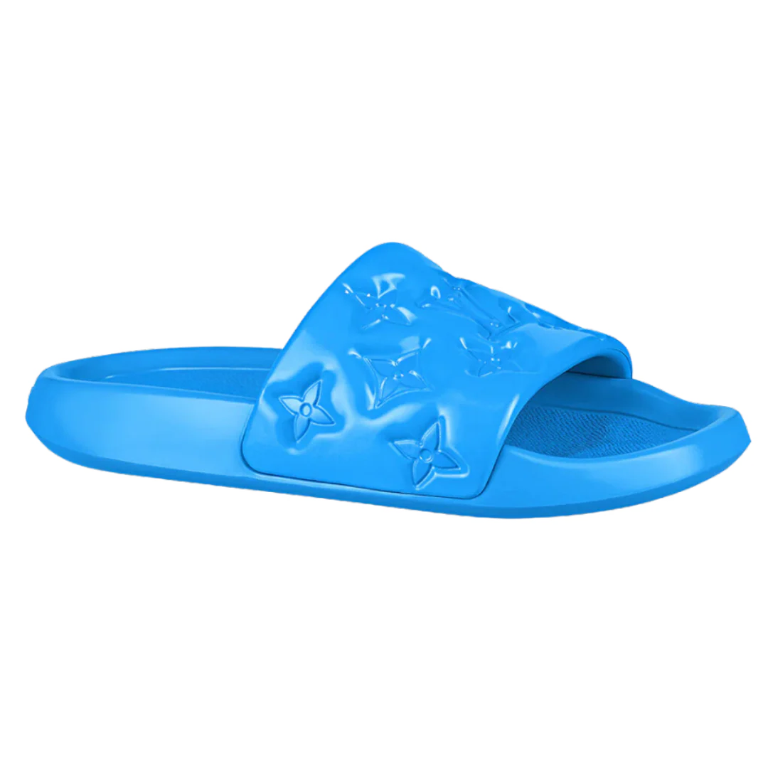 Louis Vuitton Slides Blue