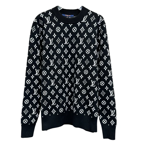 Louis Vuitton Sweater Black White