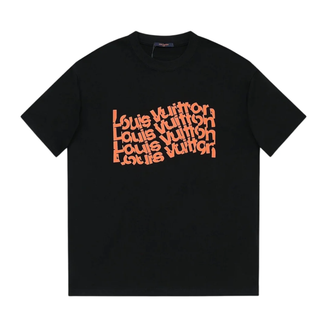Louis Vuitton T-Shirt Black & Orange