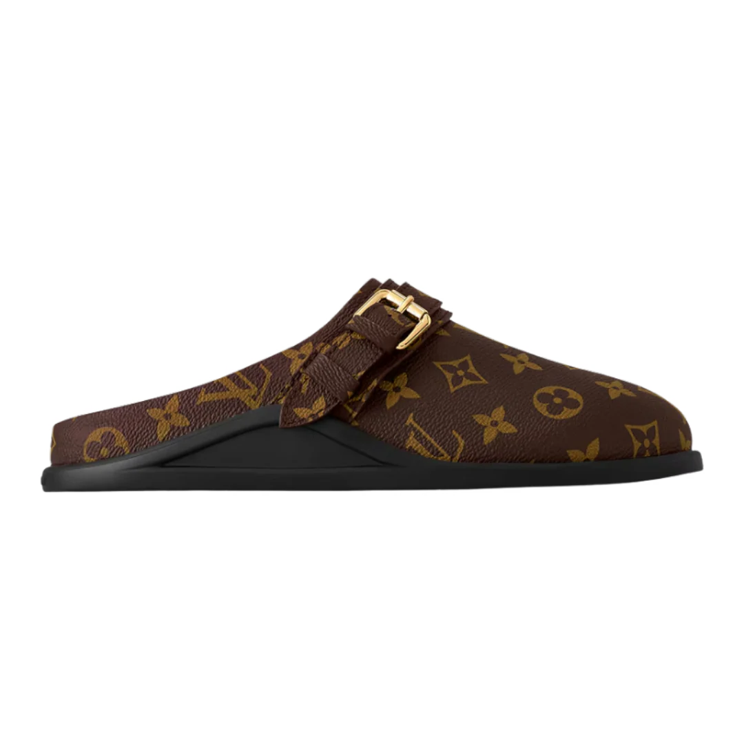 Louis Vuitton To-Go Flat Comfort Clog Brown
