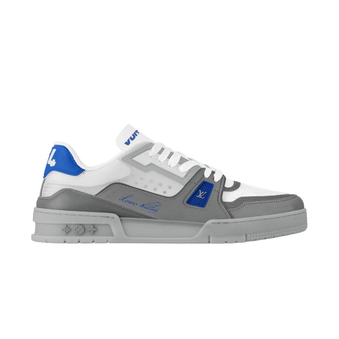 Louis Vuitton Trainer Grey Blue