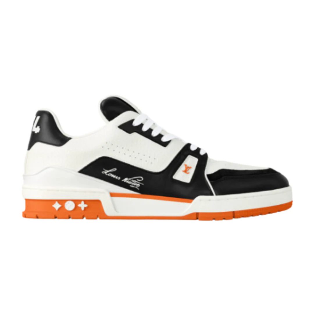 Louis Vuitton Trainer Orange & White