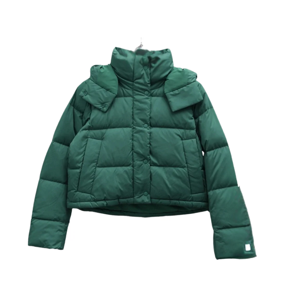 Lululemon Cropped Puffer Jacket Green