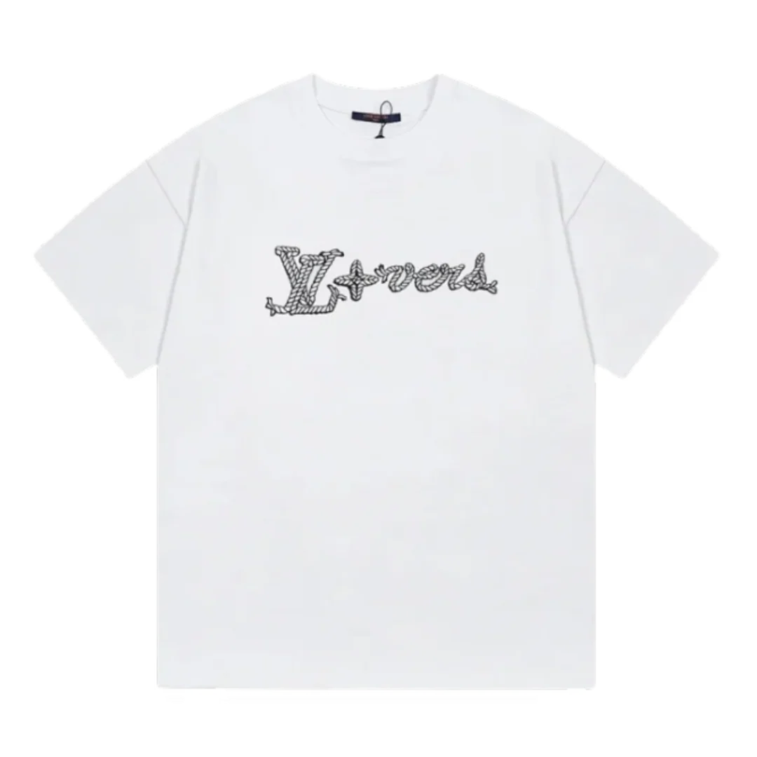 LV Stitched Signature T-Shirt White