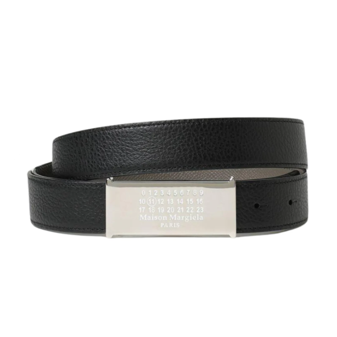 Maison Margiela Belt Black & Silver