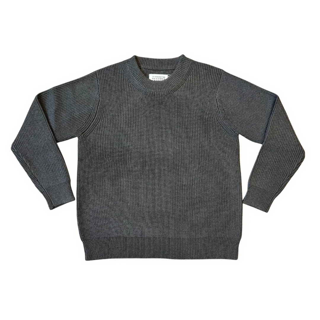 Maison Margiela MM6 Knit Sweater Dark Grey