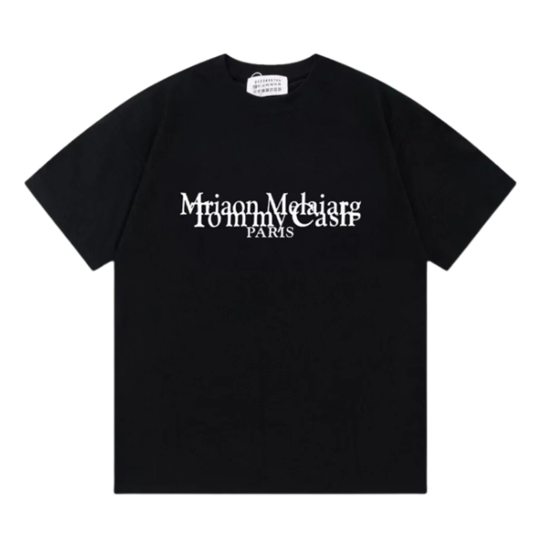 Maison Margiela Paris T-Shirt Black