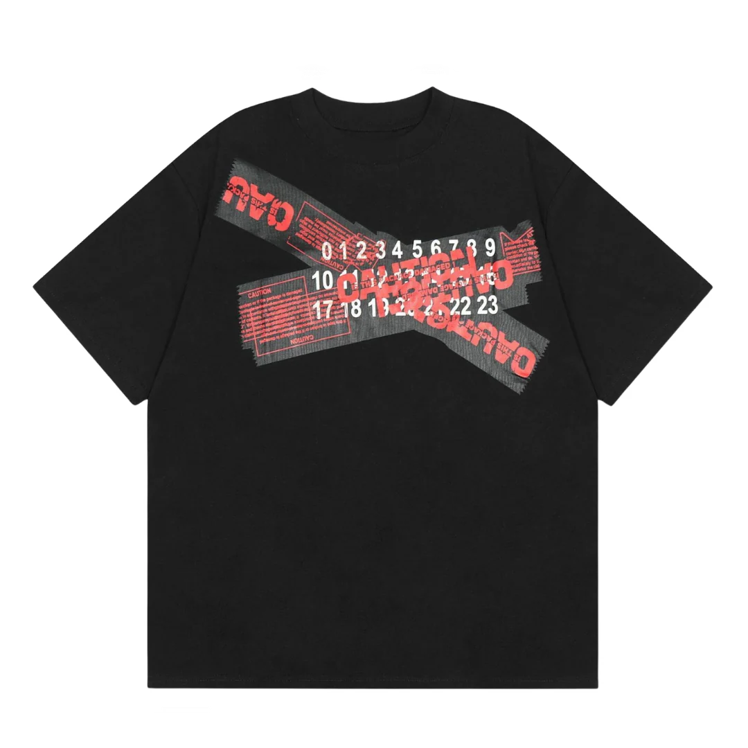 Maison Margiela T-Shirt Black & Red