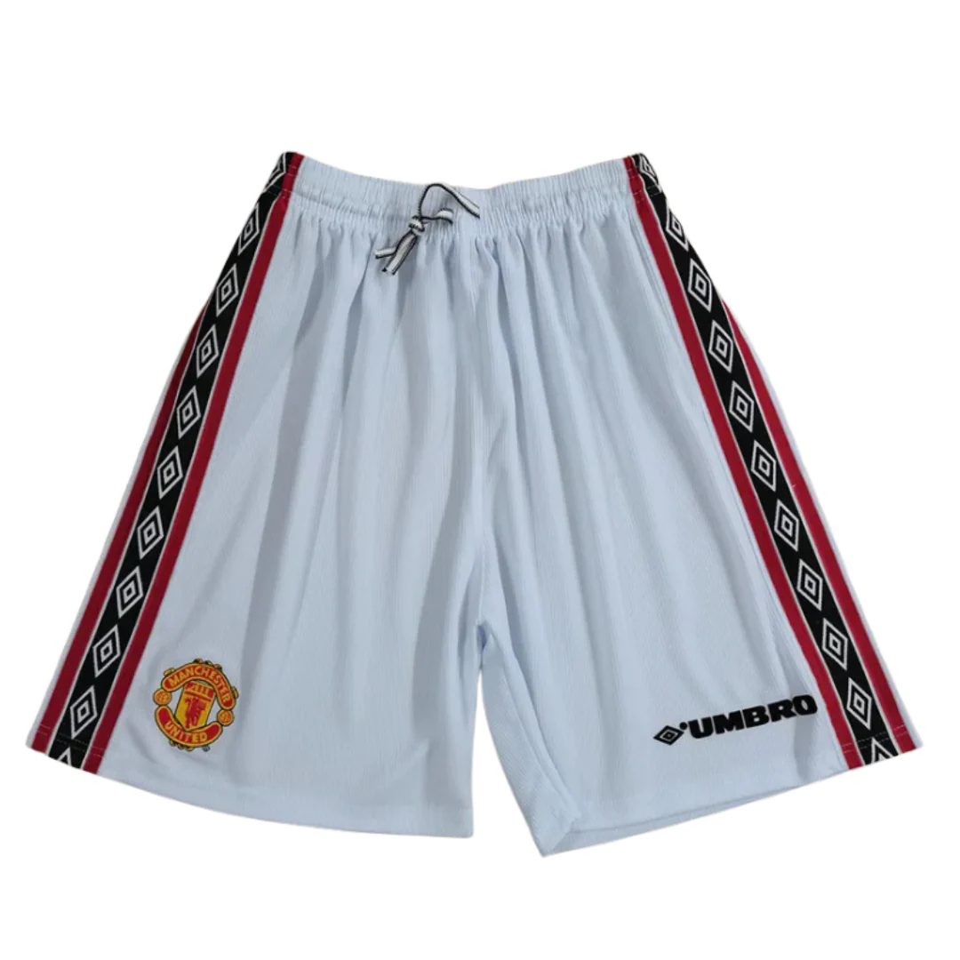 Manchester United 1998/99 Home Short White