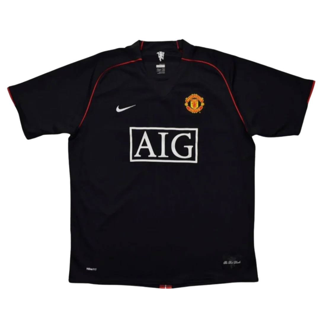 Manchester United 2007/08 Short Sleeve Away Jersey
