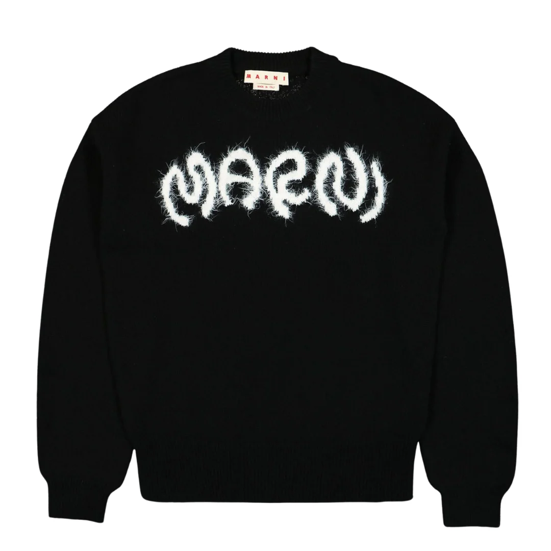 Marni Wool Sweater Black