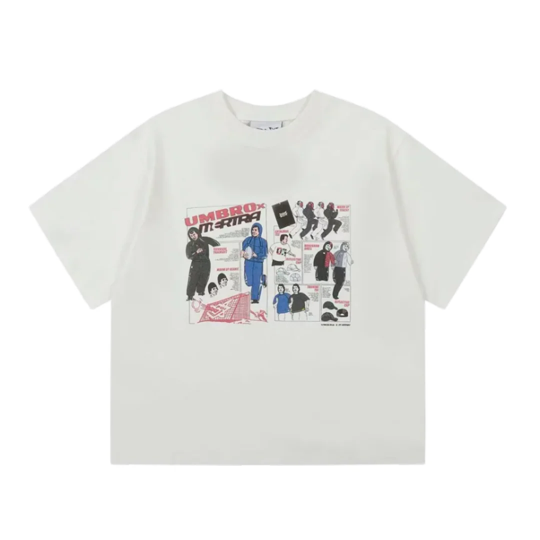Mertra X Umbro Catalogue T-Shirt White