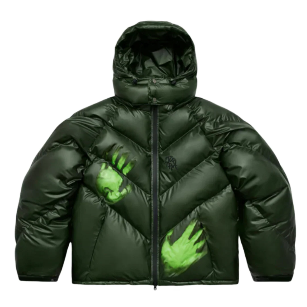 Mertra Heat Reactive Puffer Green