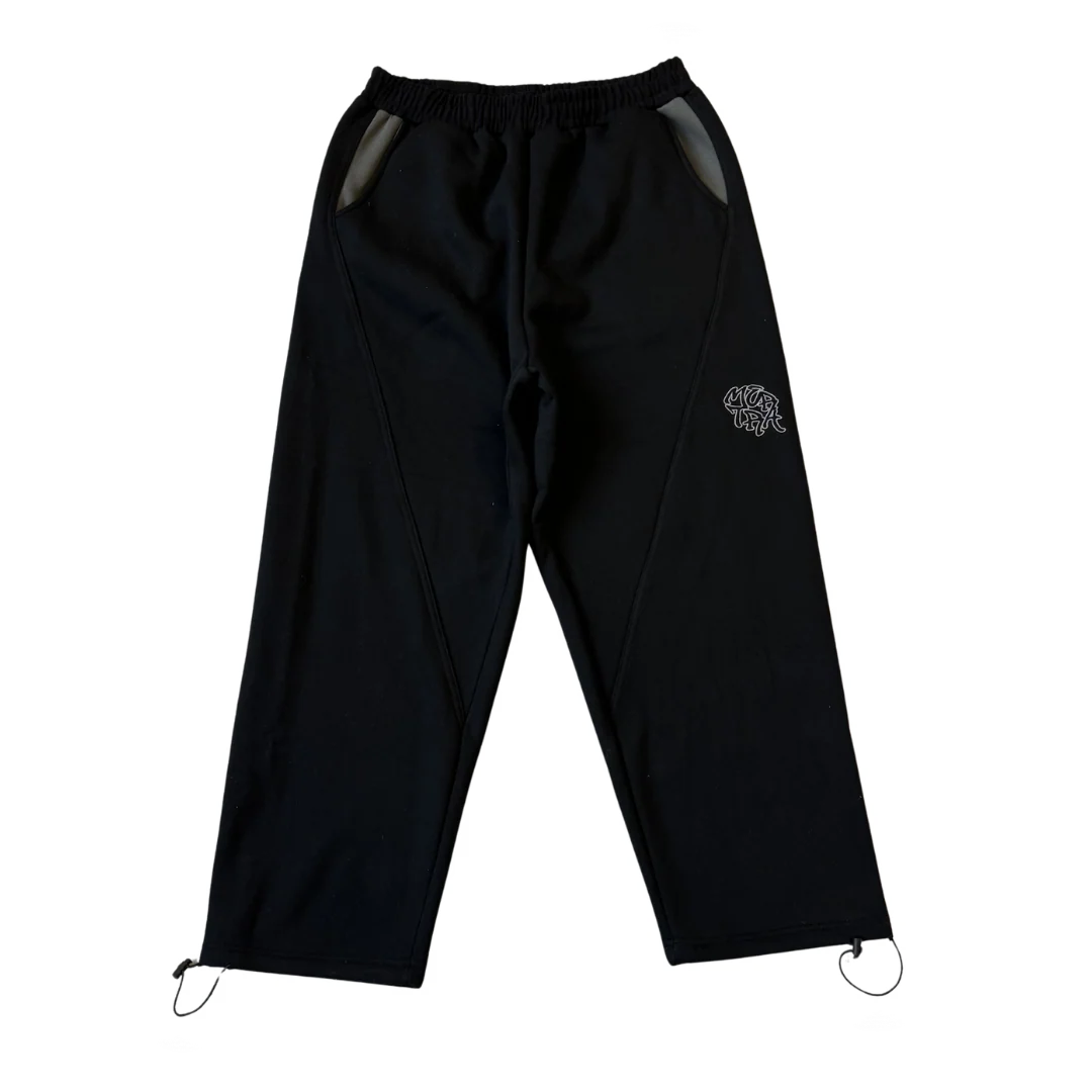 Mertra Open Leg Jogger Black