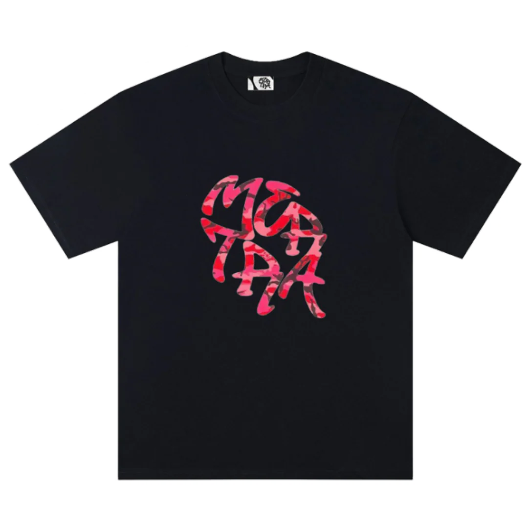 Mertra Red Icon T-Shirt Black