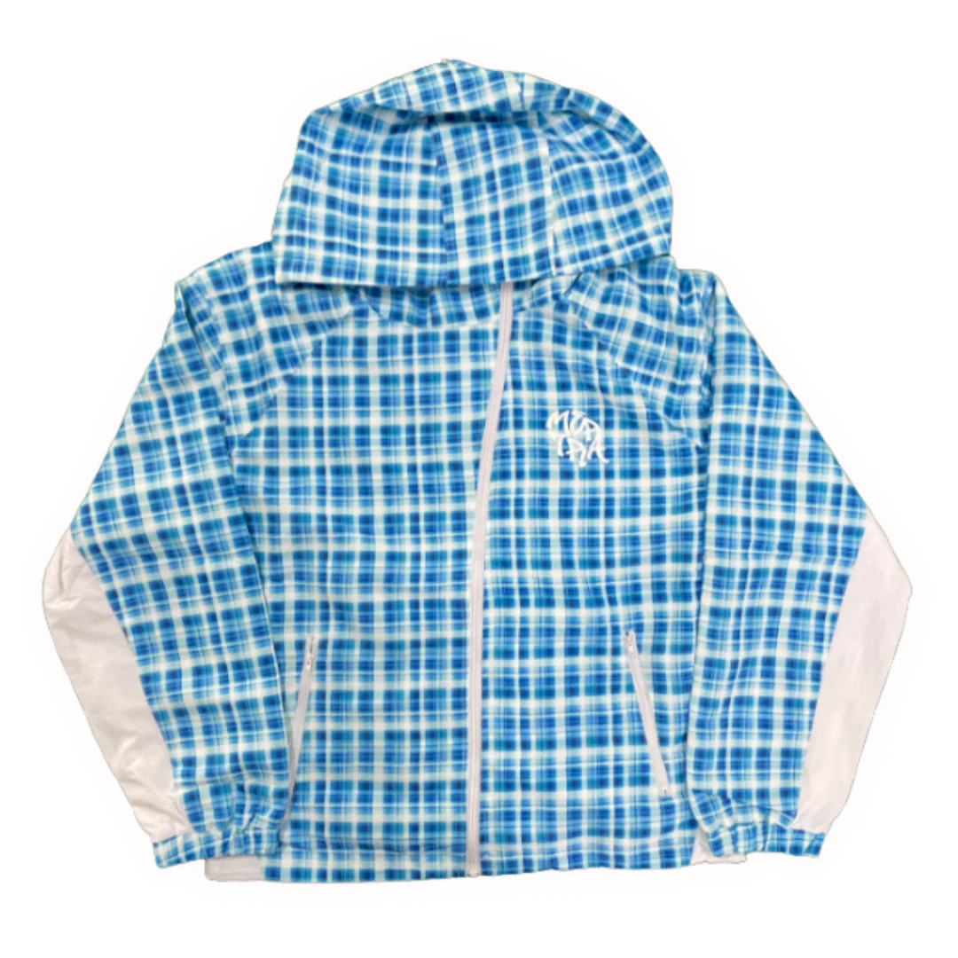 Mertra Squared Windbreaker Blue & White