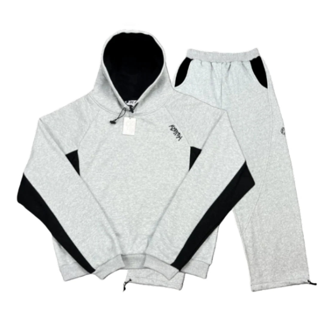 Mertra Tracksuit Grey & Black