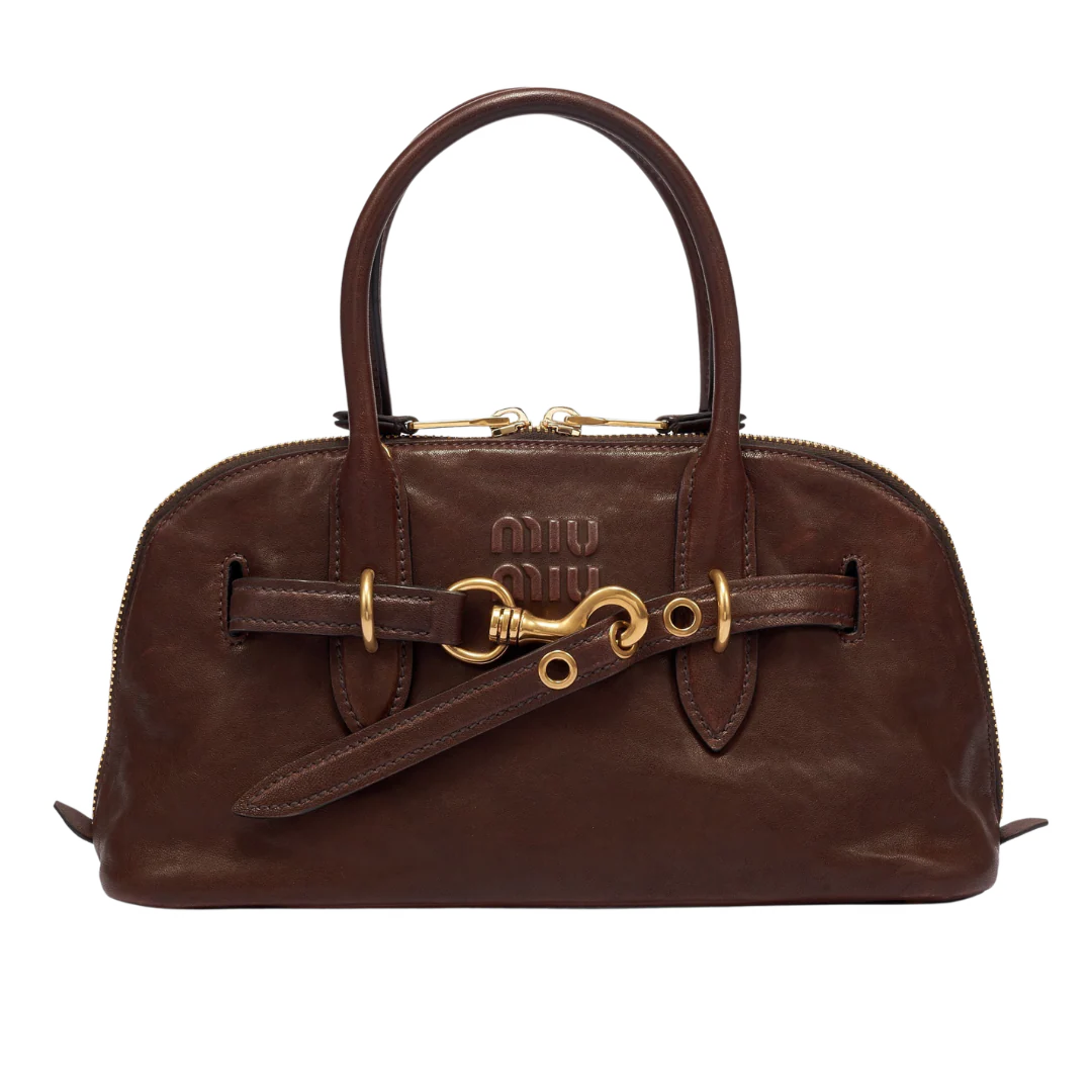 Miu Miu Adventure Leather Bag