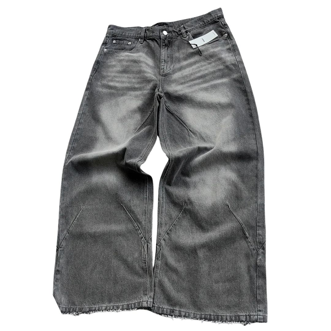 Mobius Slate Baggy Jeans Washed Black