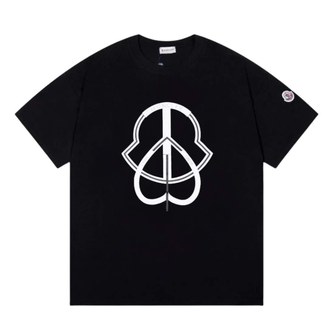 Moncler 5 Craig Logo T-Shirt Black