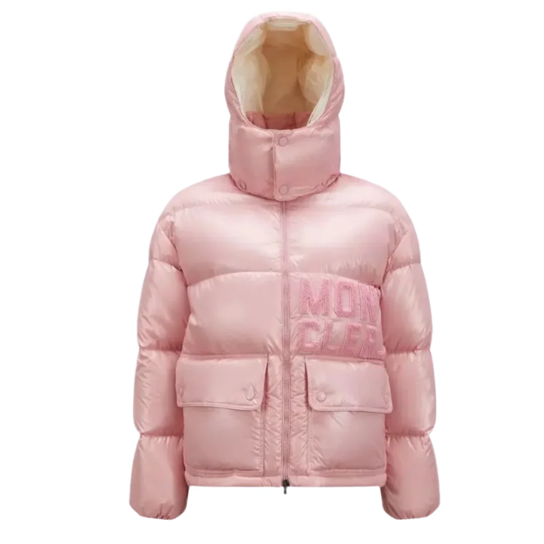 Moncler Abbaye Womens Puffer Pink