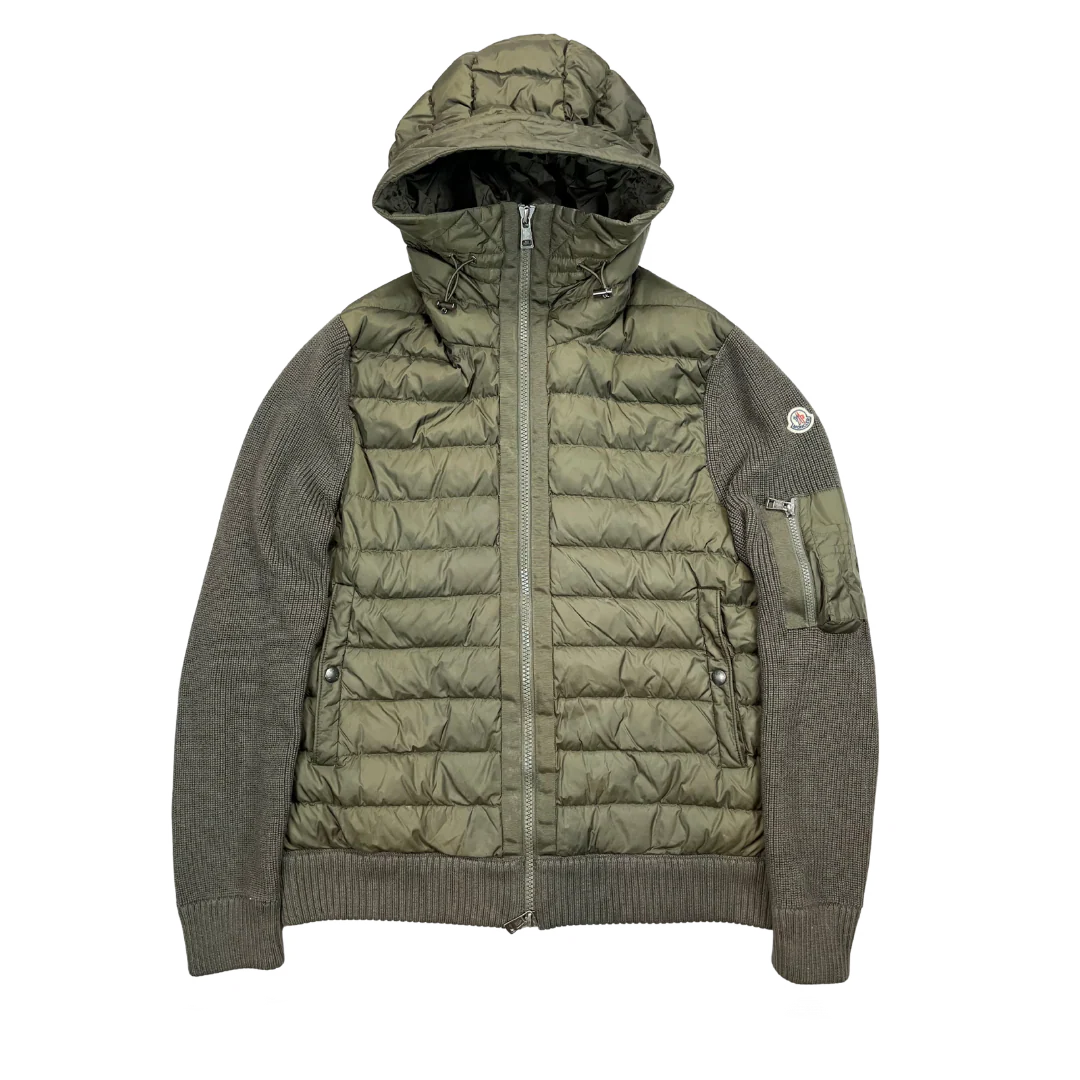 Moncler Cardigan Olive Green