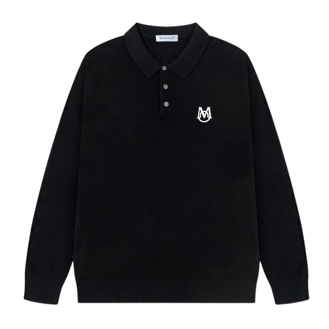 Moncler Crewneck Sweater Black