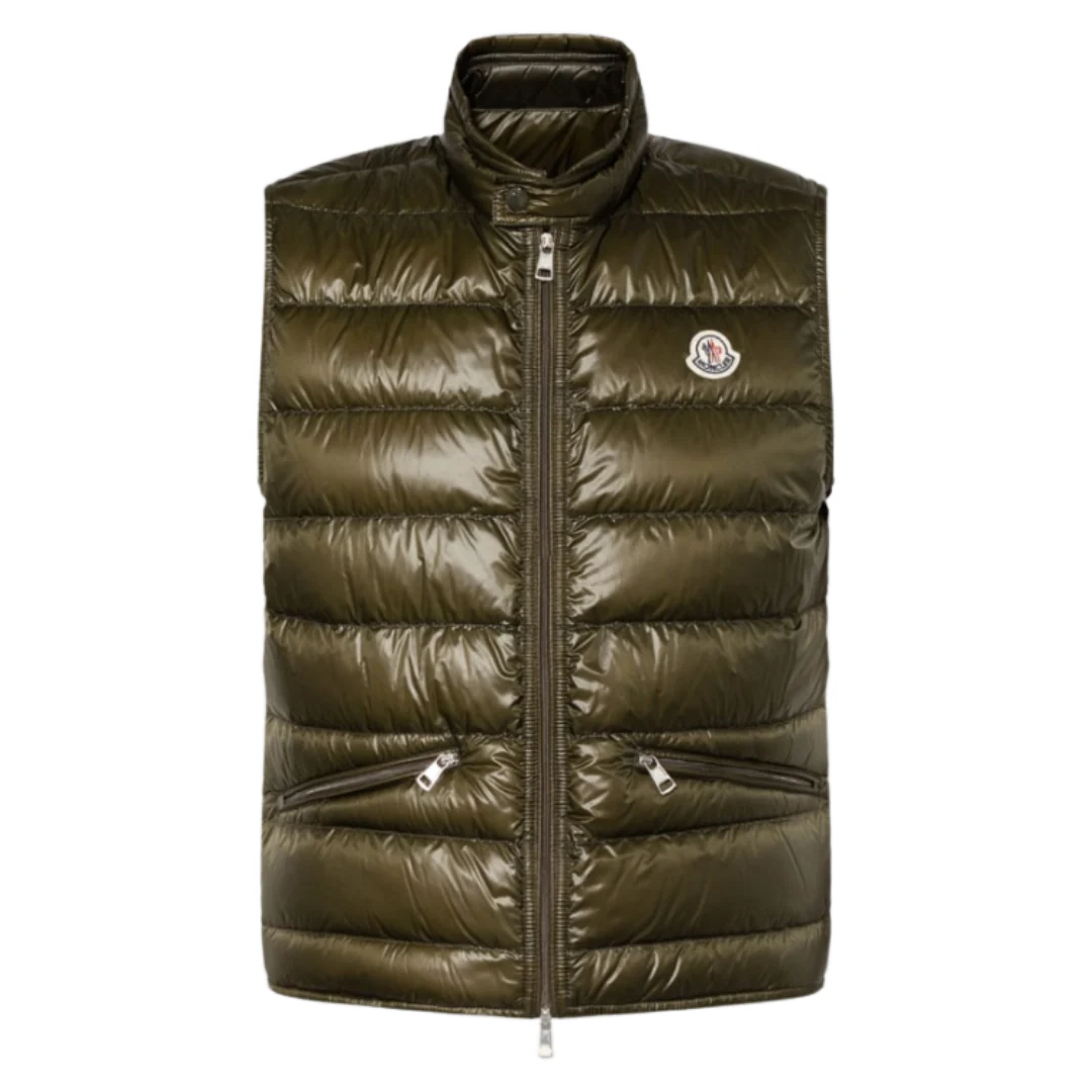 Moncler Downvest Army Green
