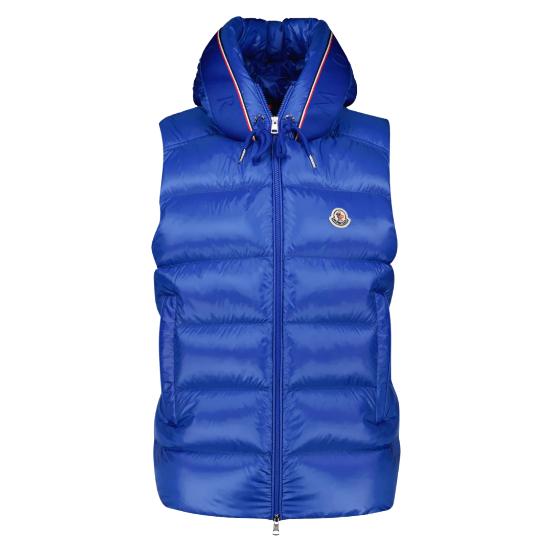 Moncler Luiro Down Vest Blue