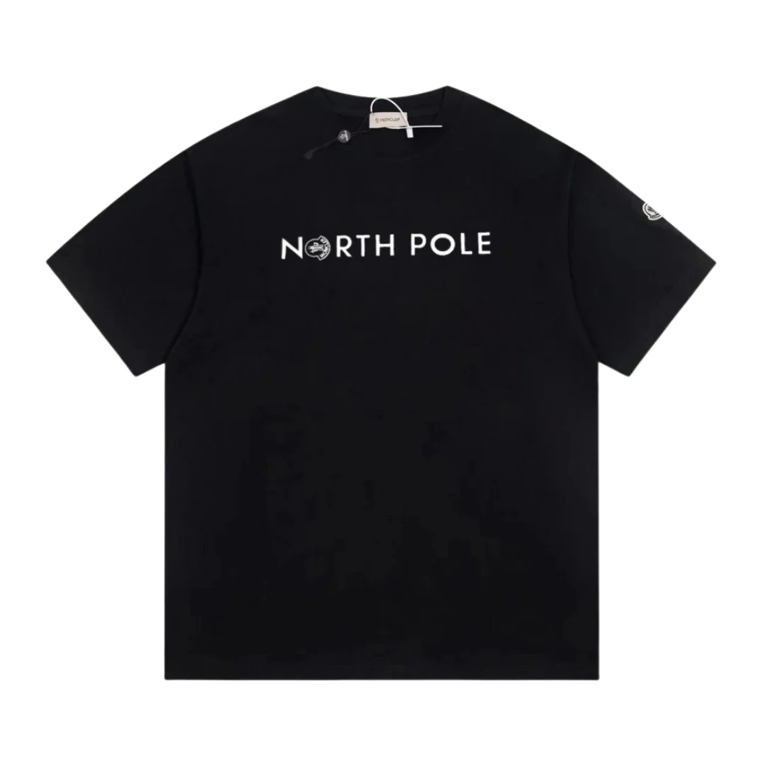 Moncler North Pole T-Shirt Black