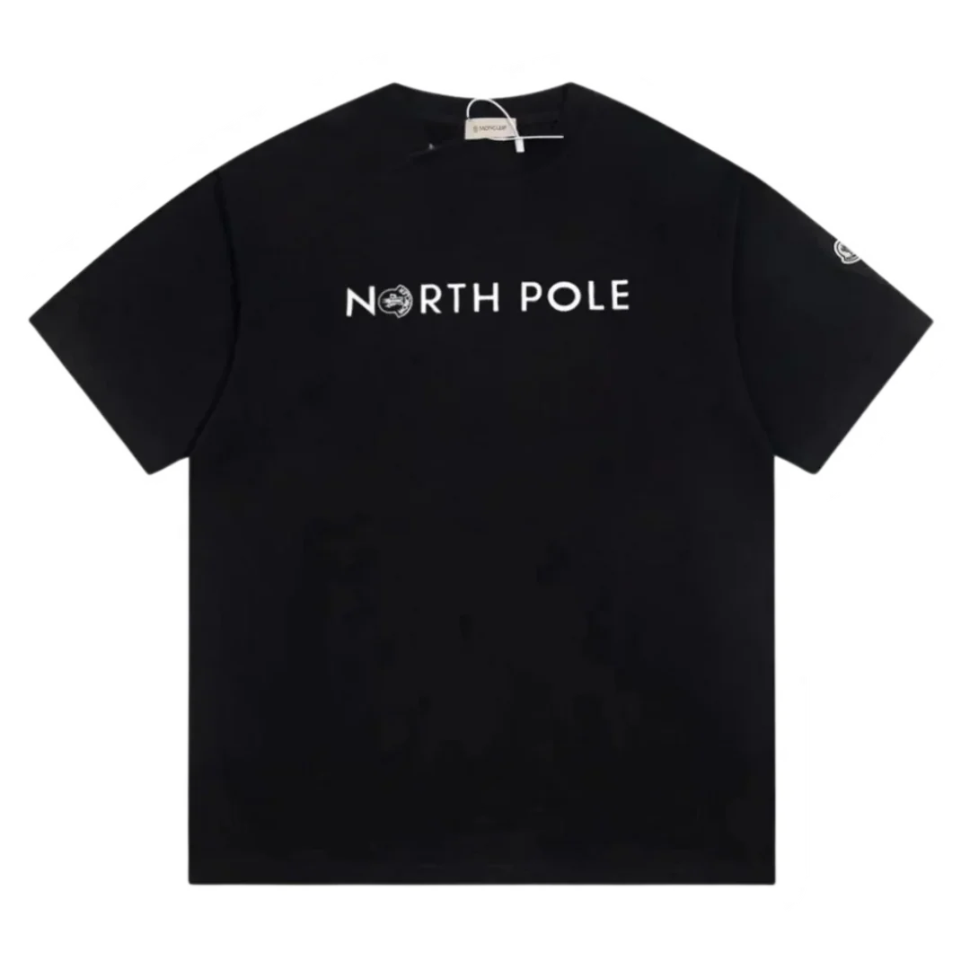 Moncler North Pole T-Shirt Black