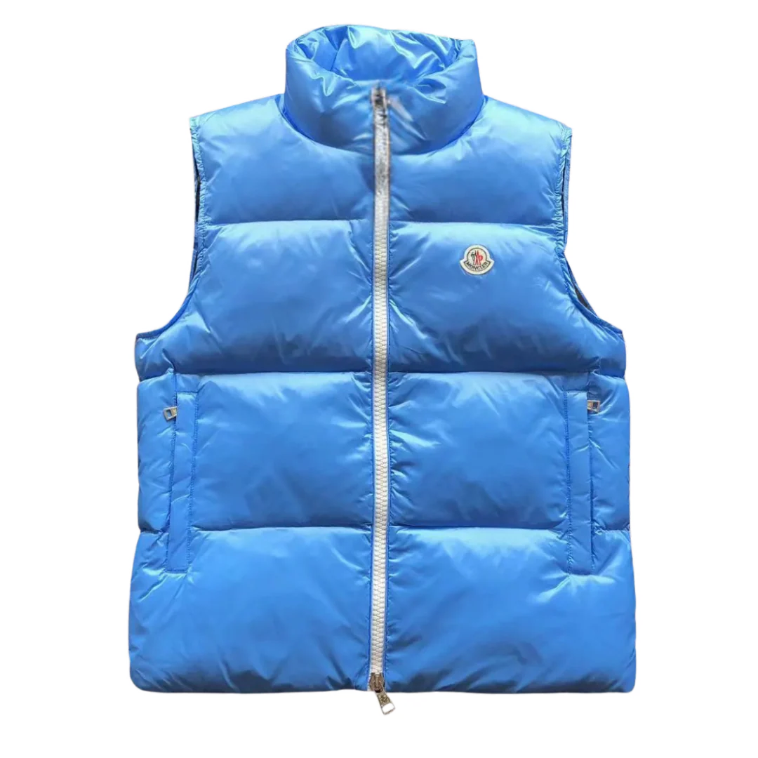 Moncler Parker Vest Light Blue