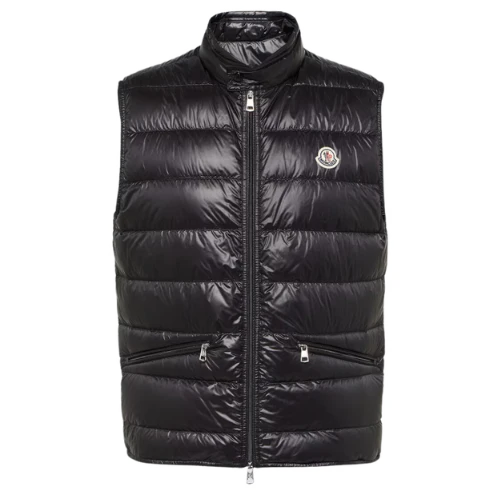 Moncler Gui Down Vest Black