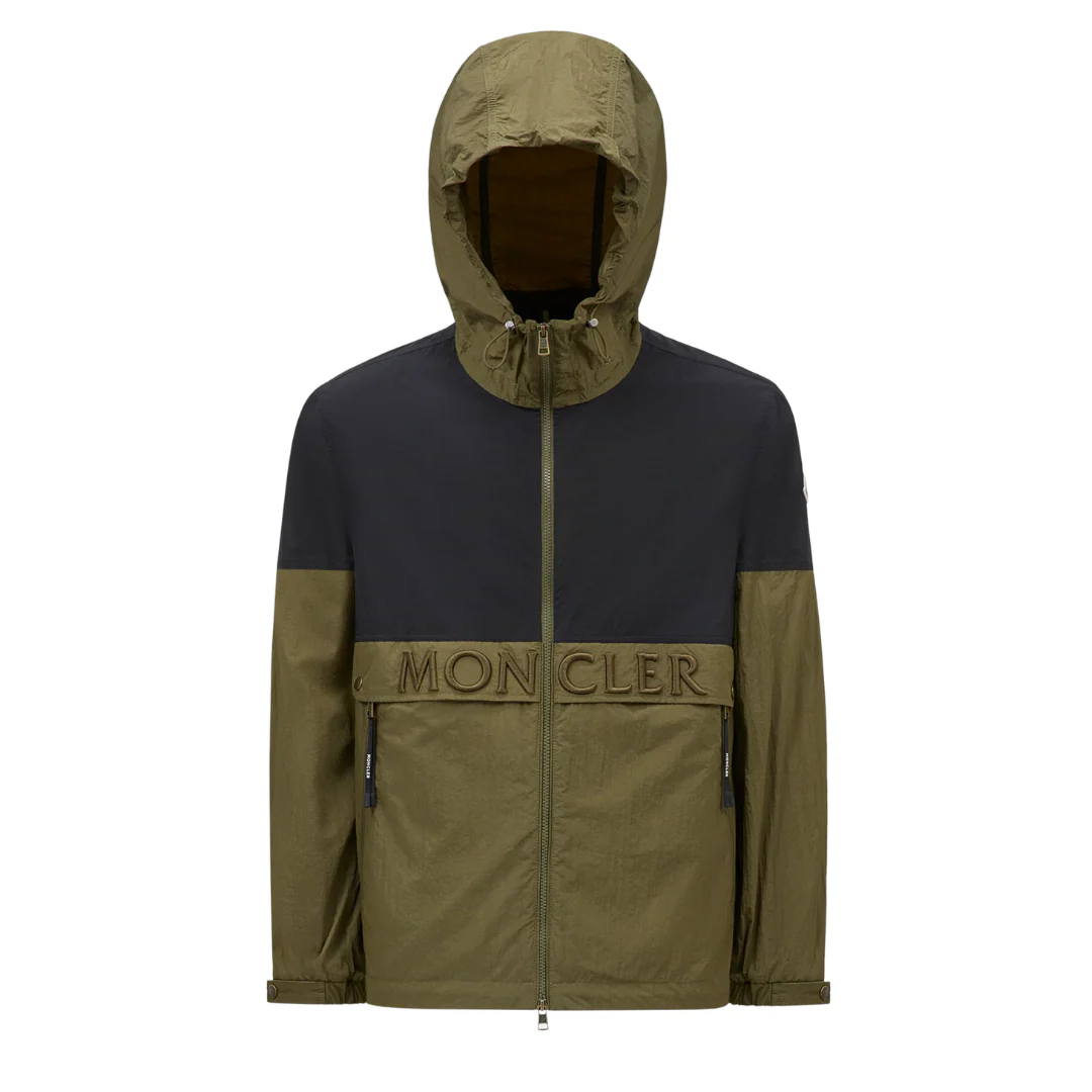 Moncler Windbreaker Green & Black