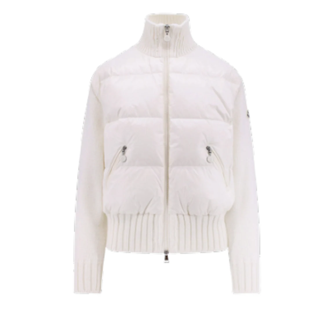 Moncler Womens Downjacket White